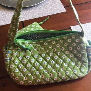 Green Vera Bradley Purse and Wallet